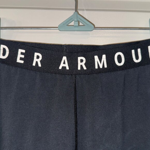 Black Jogger Leggings with Pockets, Under Armour Small - Picture 3 of 10